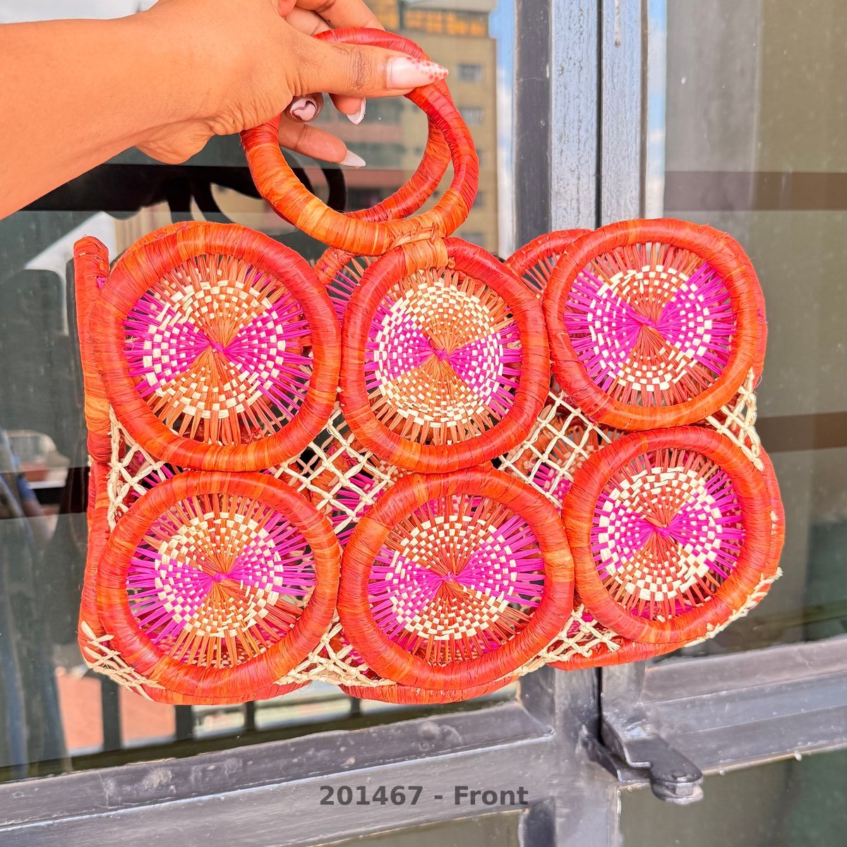 women New handbags Hand made woven bags