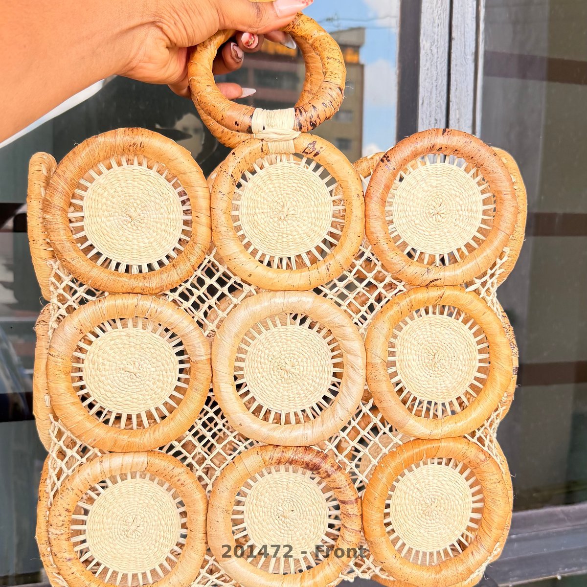 women New handbags Hand made woven bags