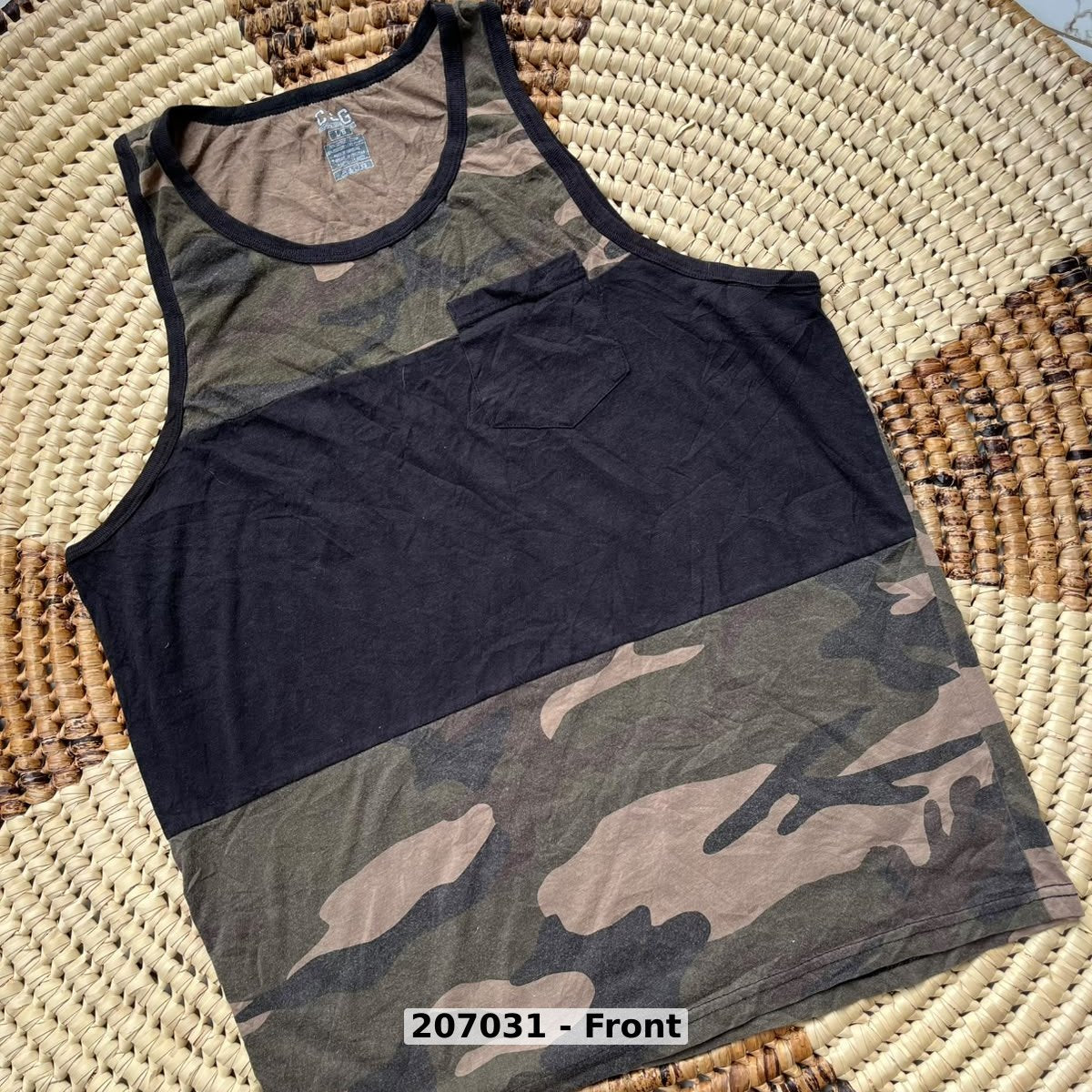 men Shirts & Tops Beach Vest