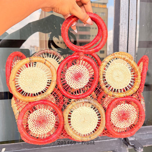 women New handbags Hand made woven bags