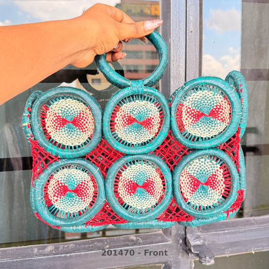 women New handbags Hand made woven bags