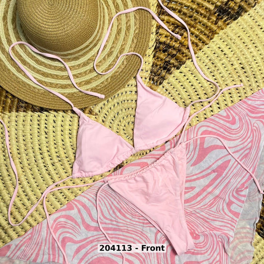 women Swimwear Three piece