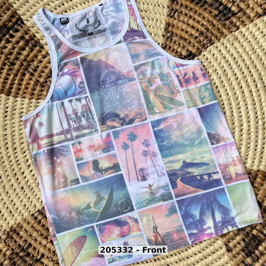 men Shirts & Tops Beach Vest