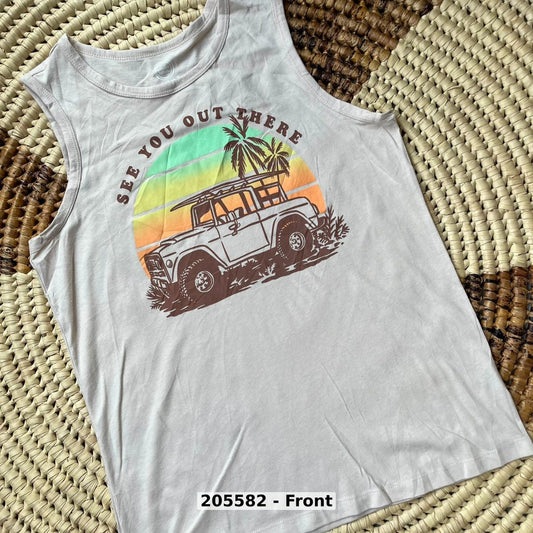 men Shirts & Tops Beach Vest