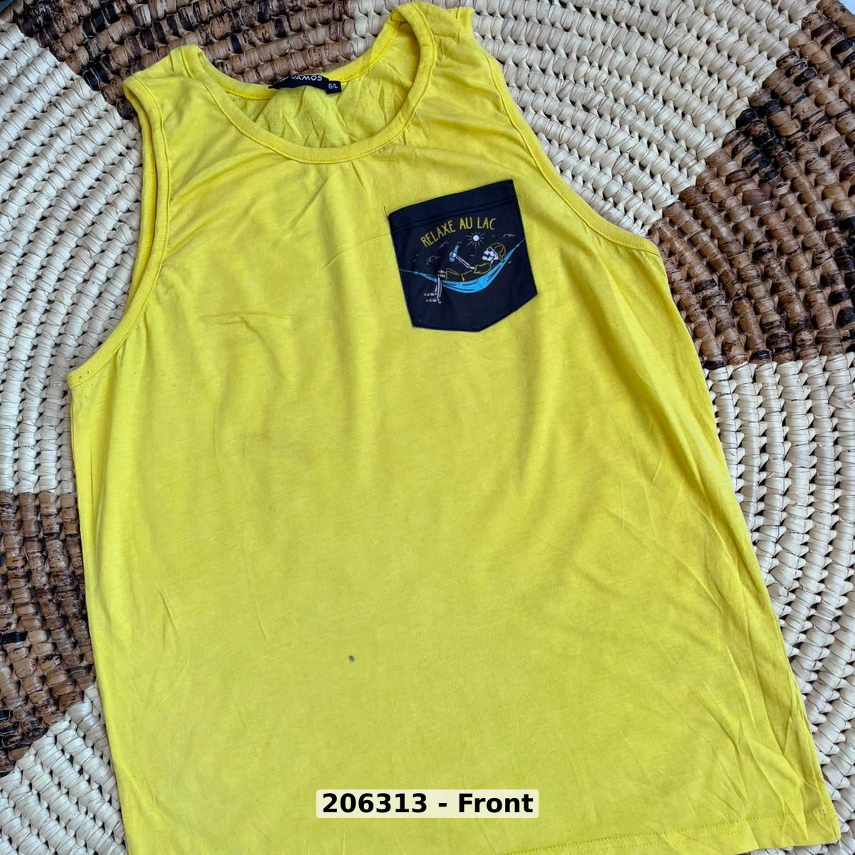 men Shirts & Tops Beach Vest