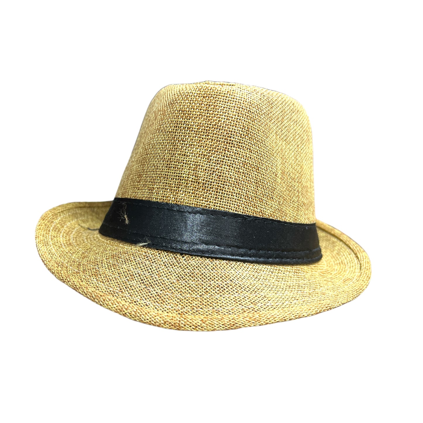 Short Brim Straw Hat  - men